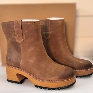 Lucky Brand Brown Heeled Boots NEW IN BOX size 9.5